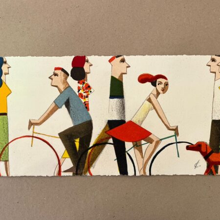 Les passants I, obra gráfica