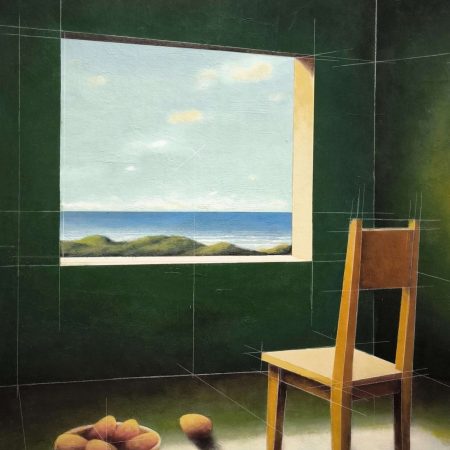 VERDE Y MANGOS 115X78 CM-r